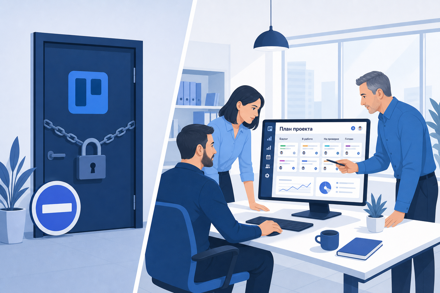 Atlassian заблокировал аккаунты из России — пора выбирать замену