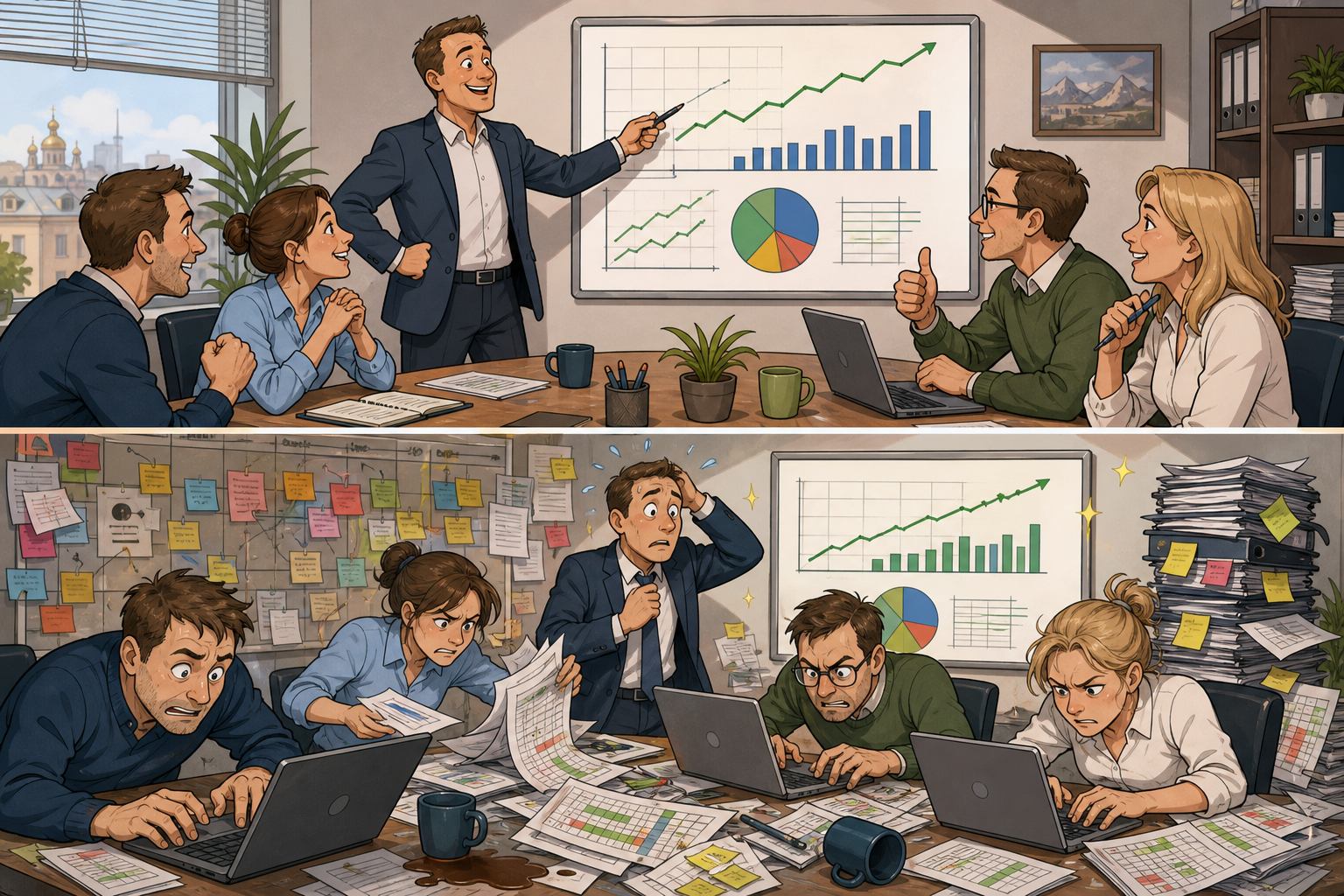 Ввели KPI — и команда начала оптимизировать показатели, а не проект