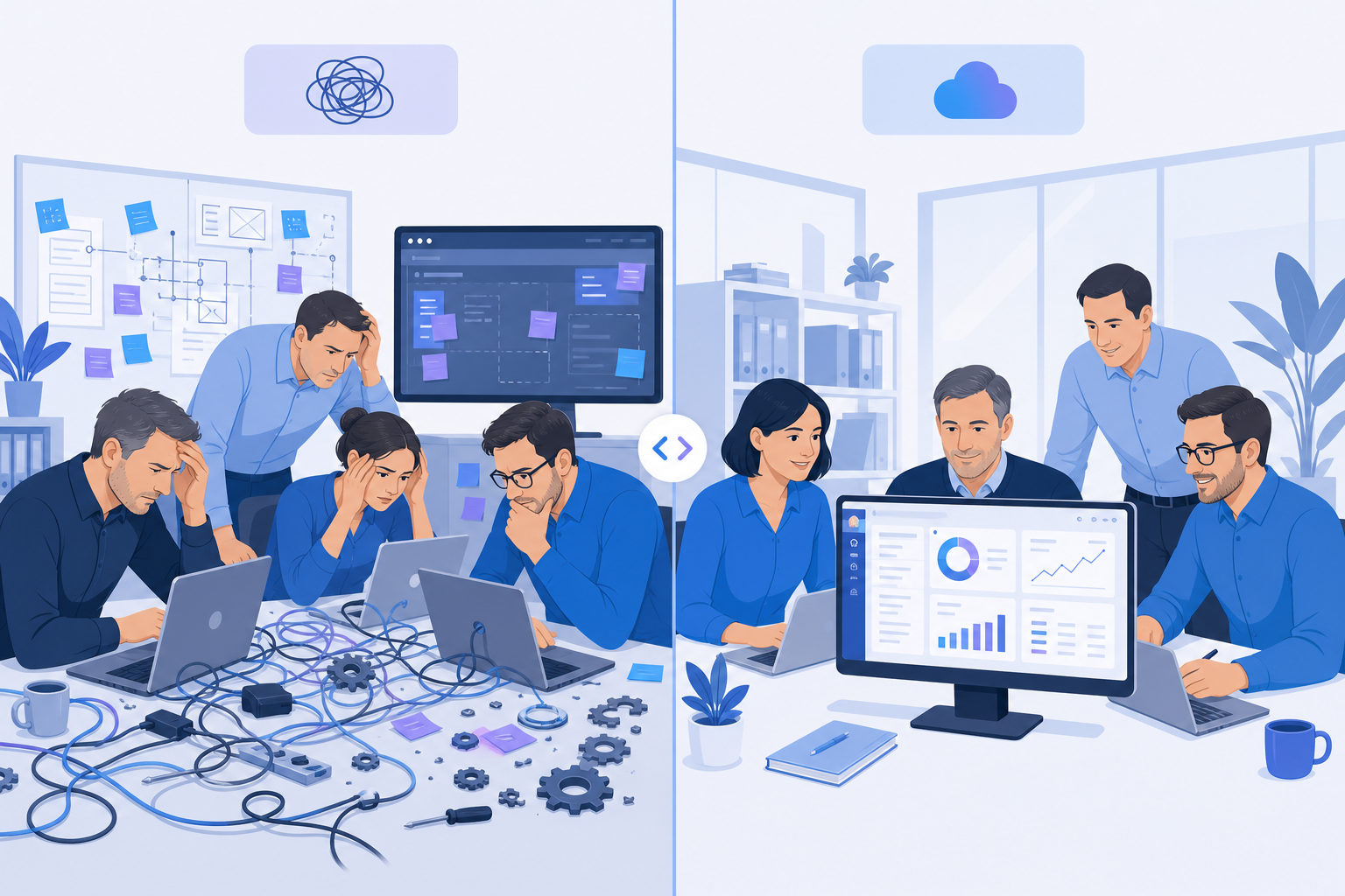 Большинство in-house PM-проектов не переживают фазу MVP — команда возвращается на SaaS с потерянным бюджетом