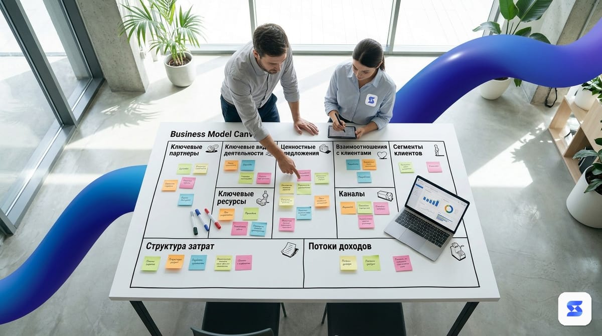 Бизнес-модель Остервальдера: руководство по Business Model Canvas с примерами и шаблонами