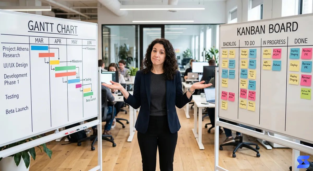 Диаграмма Ганта vs Kanban: как выбрать инструмент под логику вашего проекта, а не по привычке