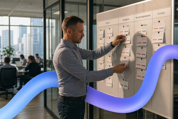 WIP-лимиты в Kanban: как руководителю остановить лавину незавершённых задач и сократить дедлайны