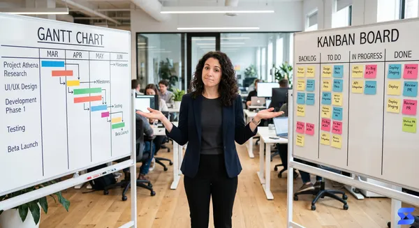 Диаграмма Ганта vs Kanban: как выбрать инструмент под логику вашего проекта, а не по привычке