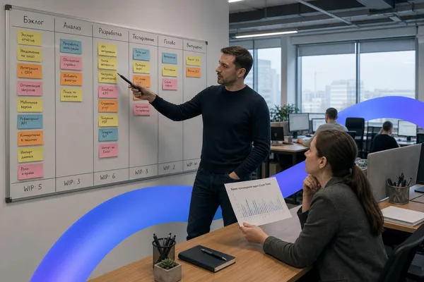 Kanban WIP-лимиты: как рассчитать ограничения для команды и не убить Flow Efficiency